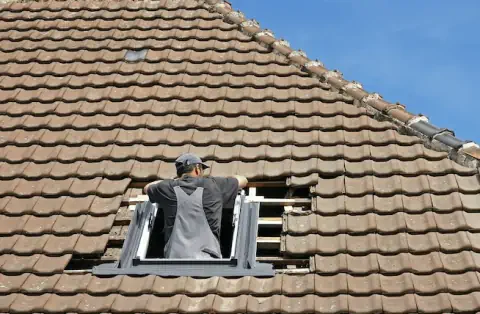 Pose de velux - Crespin